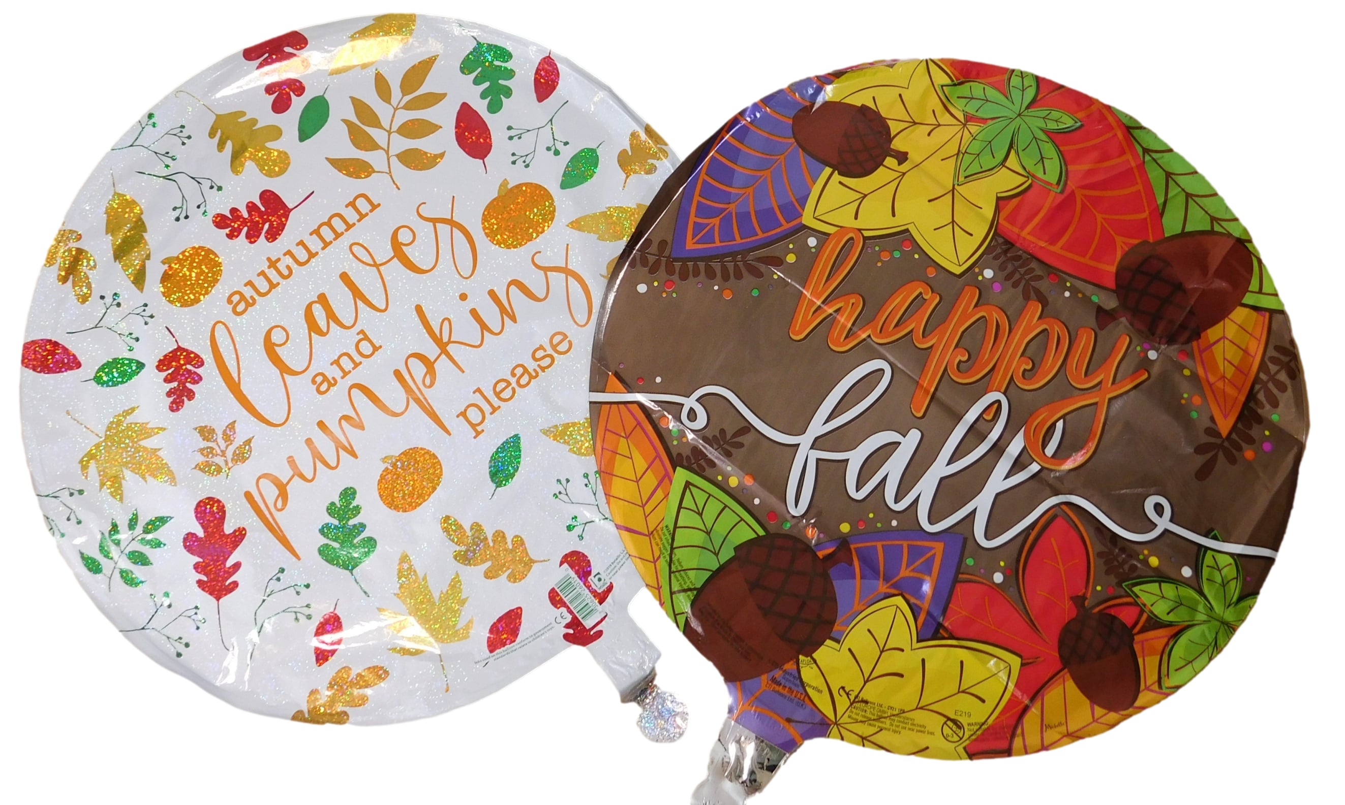 Fall Mylar Balloons